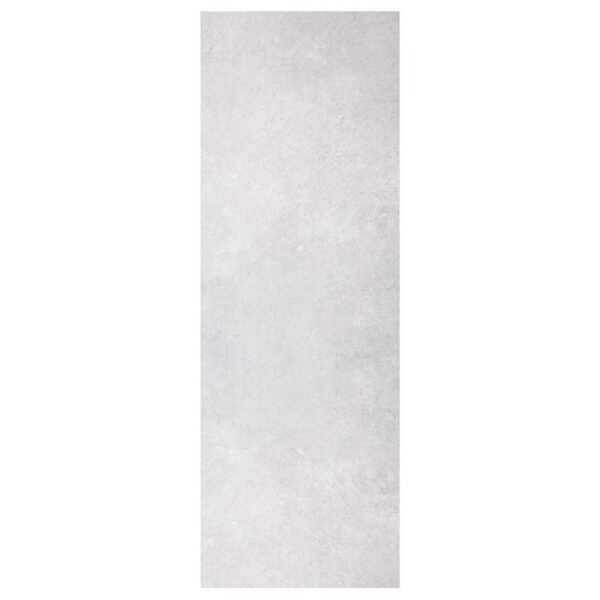 Panneau PVC étanche imitation marbre gris, format 260x90 cm, finition mate