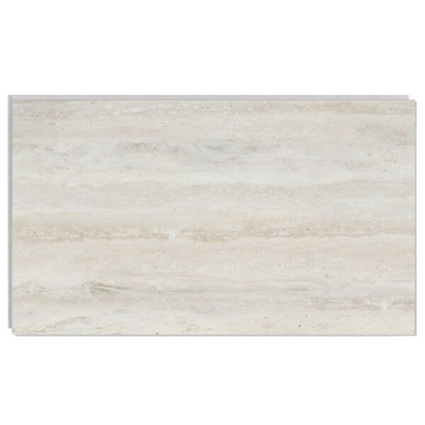 Dalles vinyle mat imitation marbre beige pour salle de bain et cuisine