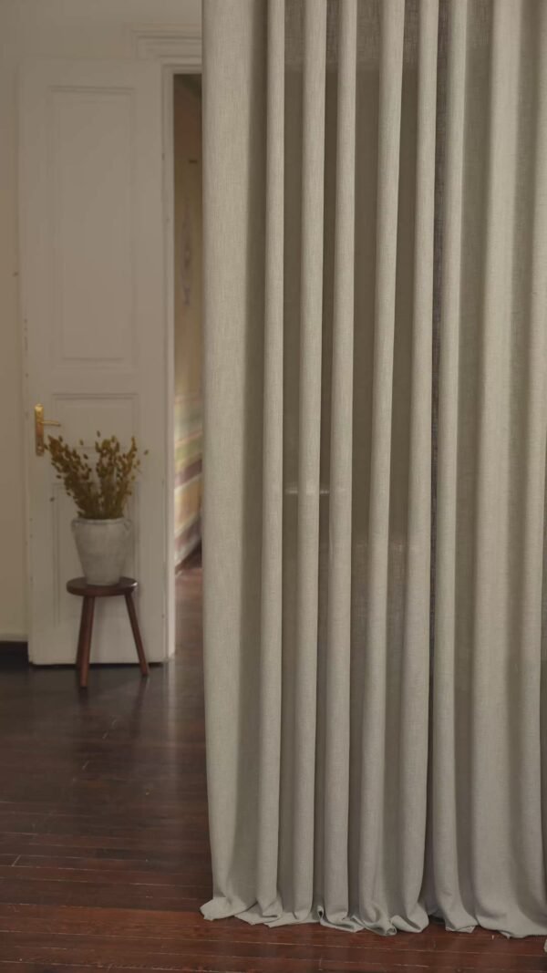 Rideau DALEN 100% PES 325 cm Telamor Natural uni