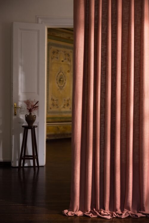 Rideau Addison 100% polyester 320 cm collection Telamor Natural