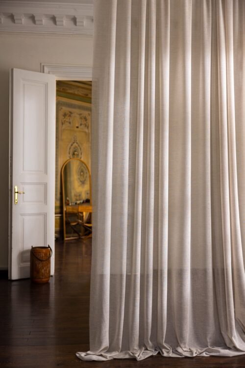 Rideau ANNAMOE 100% PES 320 cm Telamor Natural