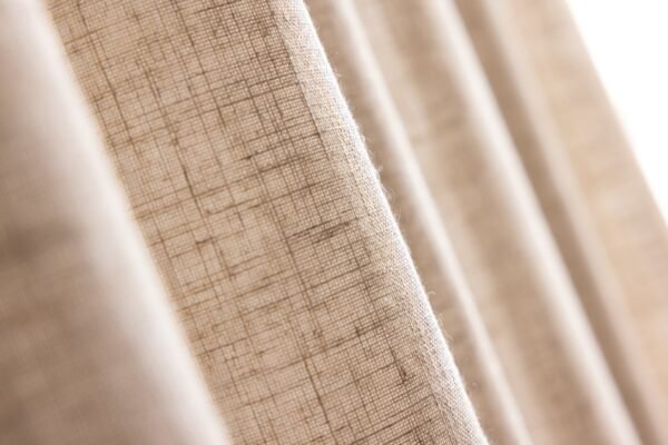 Rideau Bellagio en tissu 70% polyester 30% lin