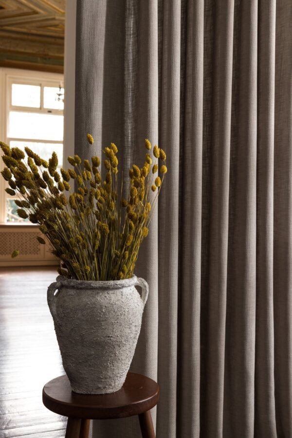 Rideau DALEN 100% polyester 325 cm Telamor Natural uni