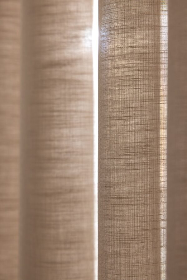 Rideau Deanston 100% polyester 325 cm sans motif