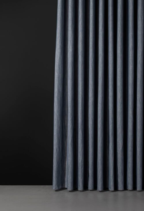 Rideau ESPINO 100% polyester 300 cm avec bande de froncement