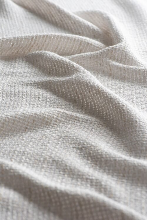 Rideau Greenock en tissu plain 89% polyester 11% lin naturel