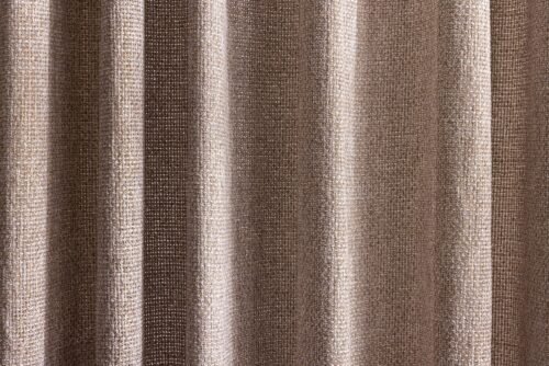Rideau Greenock en tissu plain 89% polyester 11% lin naturel