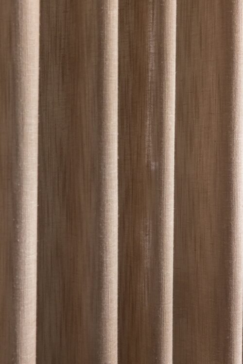 Rideau Kenmare tissu plain 92% polyester 6% coton 2% lin 325 cm