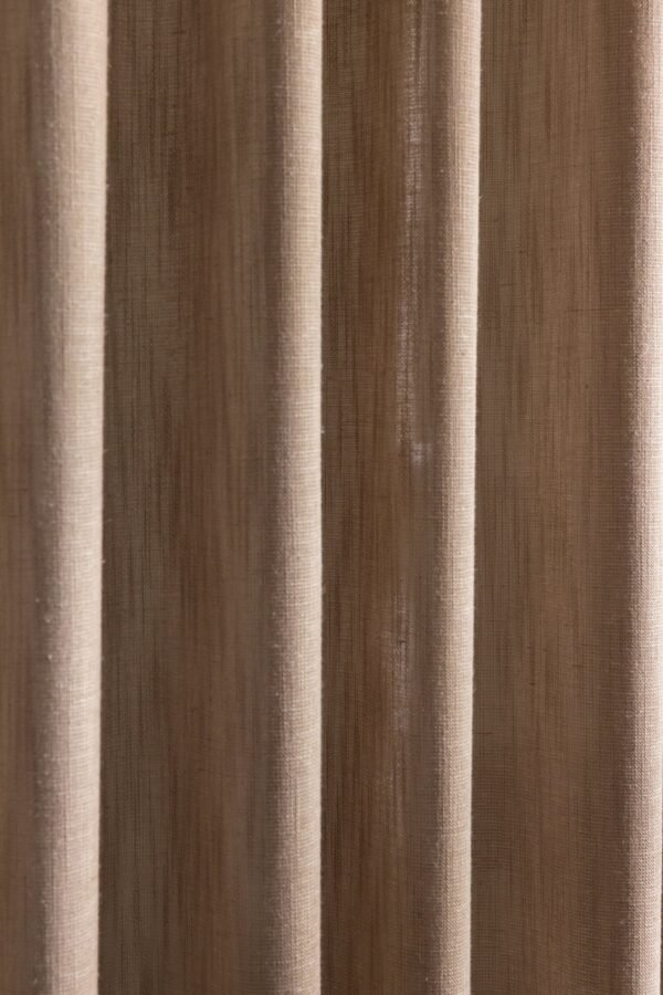 Rideau Kenmare tissu plain 92% polyester 6% coton 2% lin 325 cm