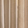 Rideau Martel uni en tissu coton, polyester et lin, largeur 300 cm