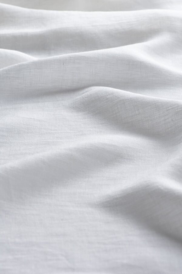 Rideau ORO en lin 100%, 290 cm, collection Telamor Natural, uni