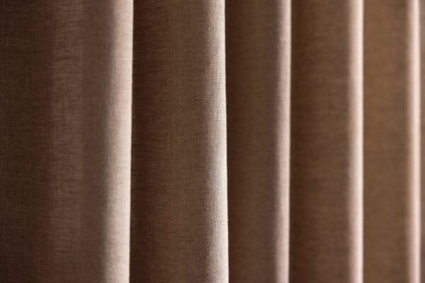 Rideau ORO en lin 100%, 290 cm, uni, collection Telamor Natural