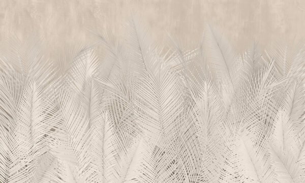 Papier peint Bal Palm avec motif feuilles de palmier exotique