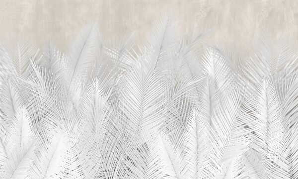 Papier peint Bal Palm avec motif feuilles de palmier exotique