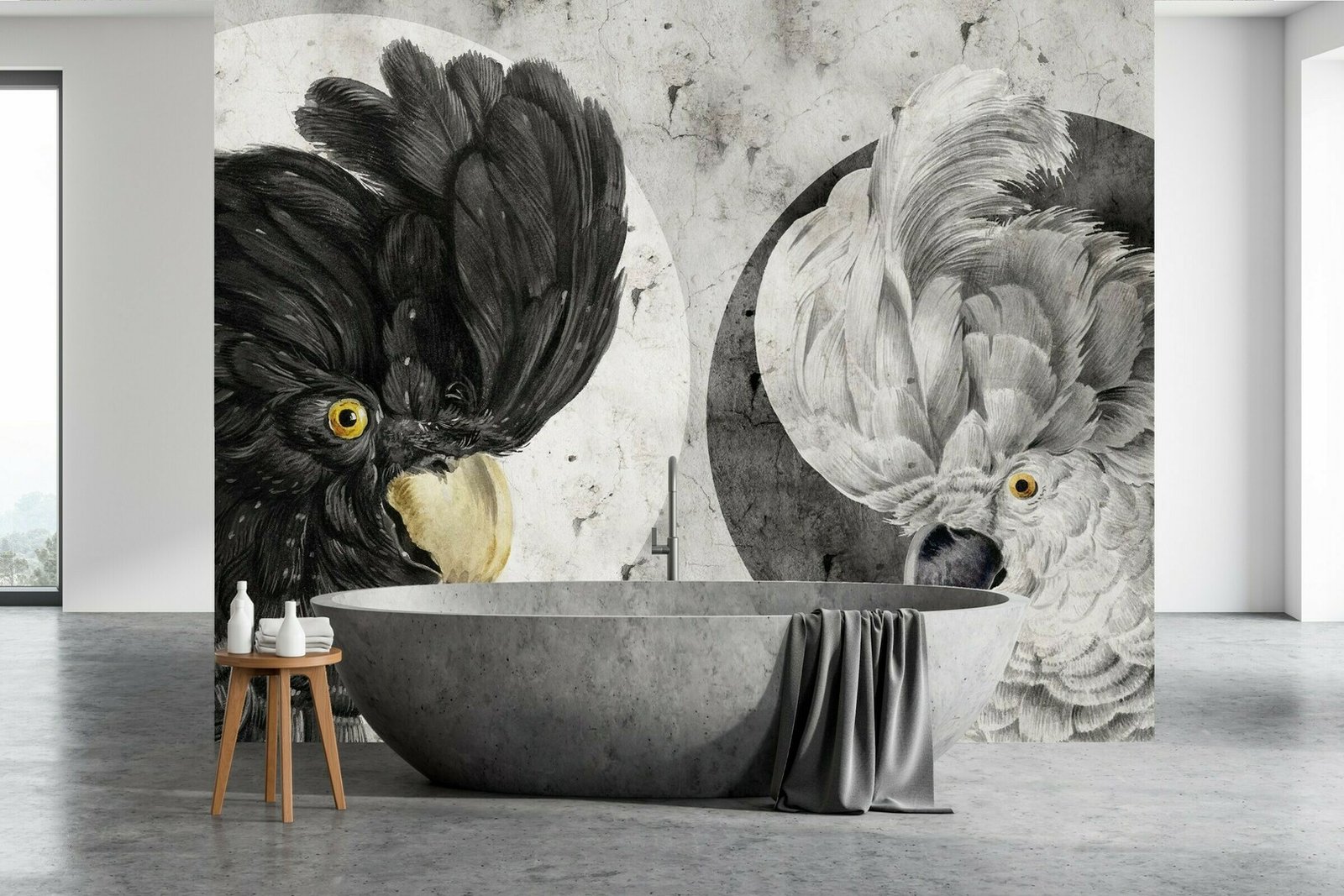 Papier peint Yin – Yang
