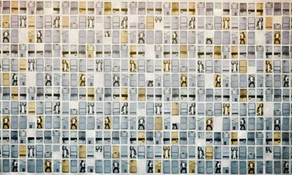 Papier peint Sousede 500x300 cm, design moderne pour intérieur