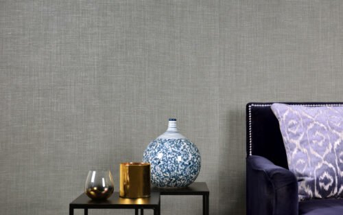 Papier peint en lin naturel, 9 coloris, largeur 130 cm