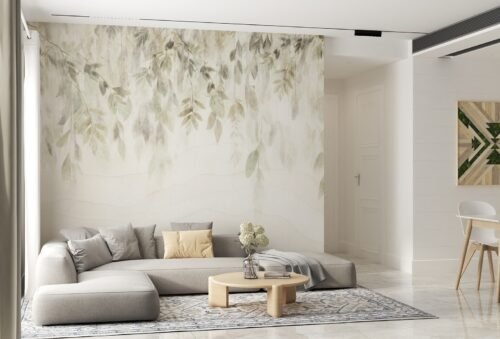 Papier peint Evergreen de la collection Maison Drapeé Studio