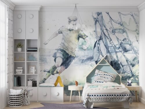 Papier peint Kylian de la collection Maison Drapée 500x300 cm