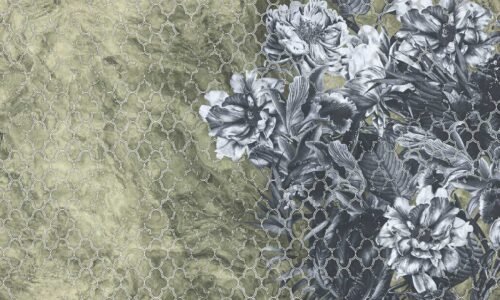 Papier peint Villa dei Fiori motif floral grand format 500x300 cm