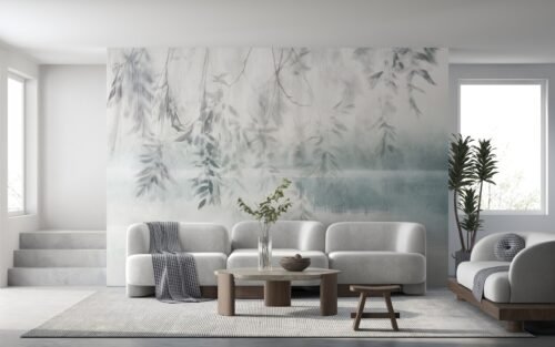 Papier peint The Lake inspiré par la nature pour intérieur