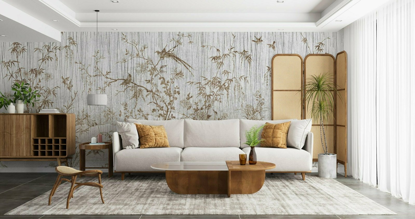 Papier peint Chinoiserie B