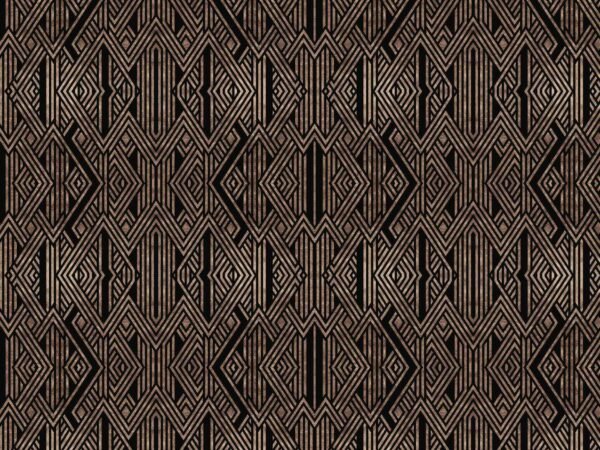 Papier peint Leopold S à motif géométrique irrégulier