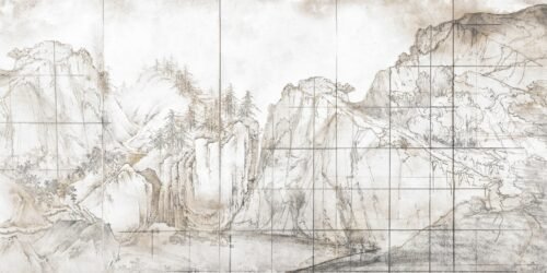 Papier peint Shangri-La 600x300 cm Collection Maison Drapeé