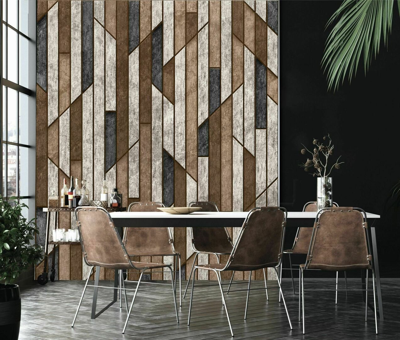 Papier peint De Madera