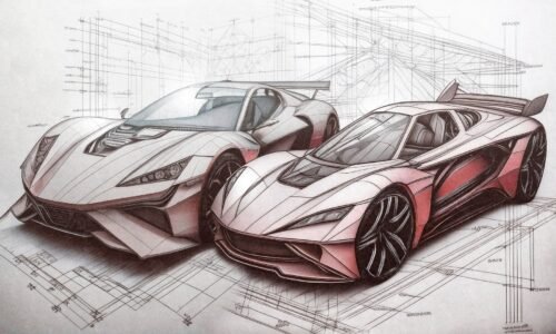 Papier peint Daytona de la collection Maison Drapée pour mur 500x300 cm