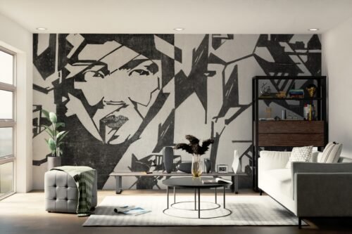 Papier peint Adriana motif raffiné pour mur 600x300 cm