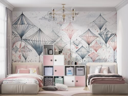 Papier peint Layang Collection Maison Drapée 500x300 cm