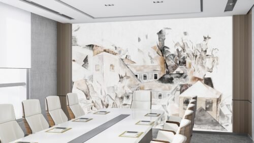 Papier peint Bellmont motif raffiné pour mur intérieur