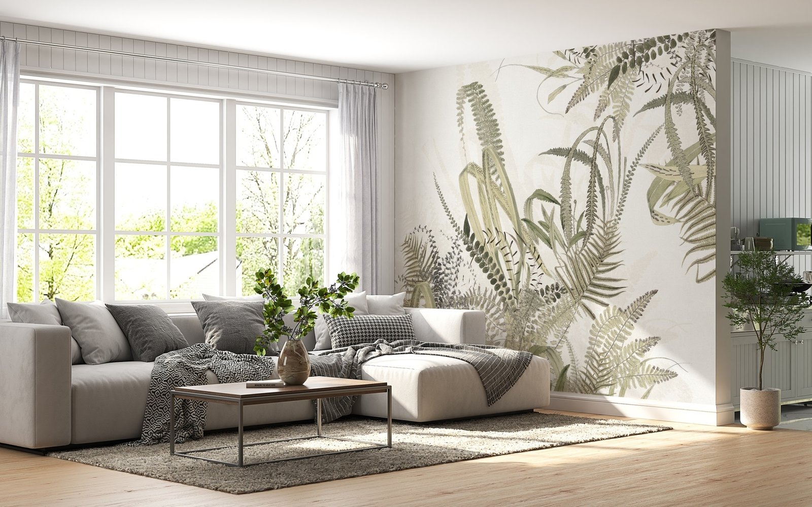 Papier peint Botanica