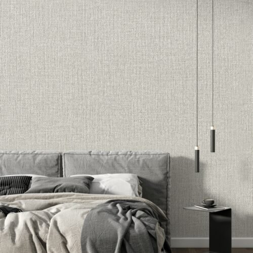 Papier peint vinyle intissé lavable uni ou motif 106 cm x 10 m