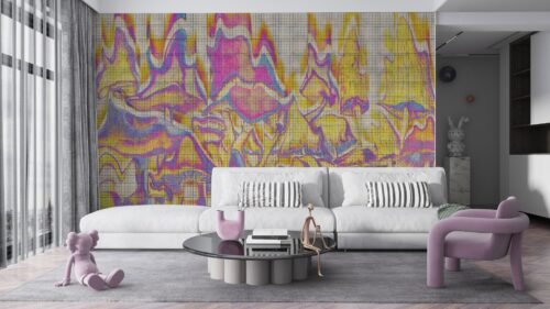 Papier peint Magic Mashroom motif champignon 500x300 cm