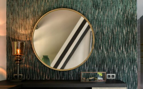 Papier peint Dune velours, largeur 130 cm, design Osiris Hertman