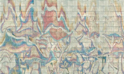 Papier peint Magic Mashroom motif champignon 500x300 cm