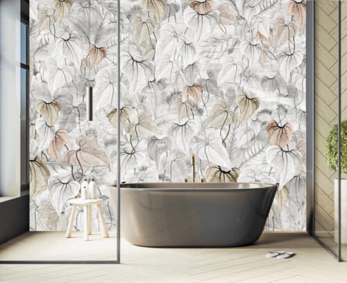 Papier peint City Jungle Day de la collection Maison Drapeé