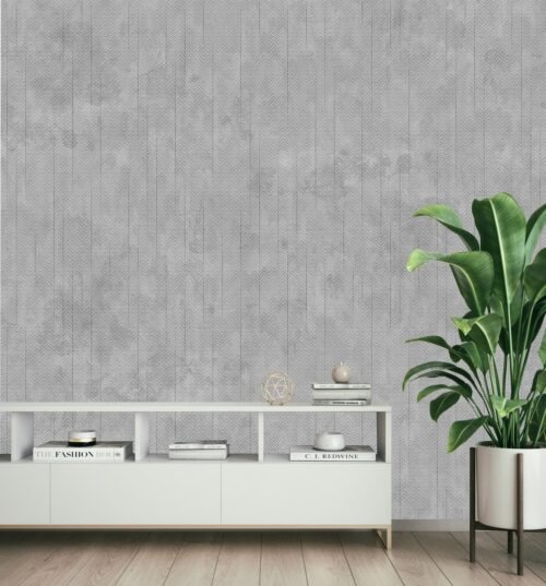 Papier peint Herringbone II motif chevron 500x300 cm