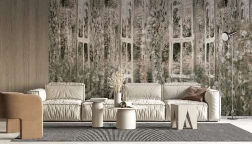 Papier peint Orangerie Maison Drapeé Studio 500 x 300 cm