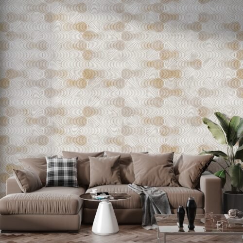 Papier peint Perplex avec motif géométrique contemporain