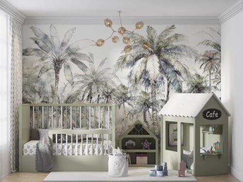 Papier peint Coconut Beach de la collection Maison Drapée