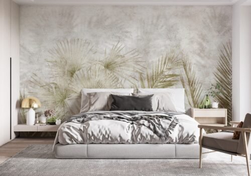 Papier peint tropical motif palmier 500x300 cm
