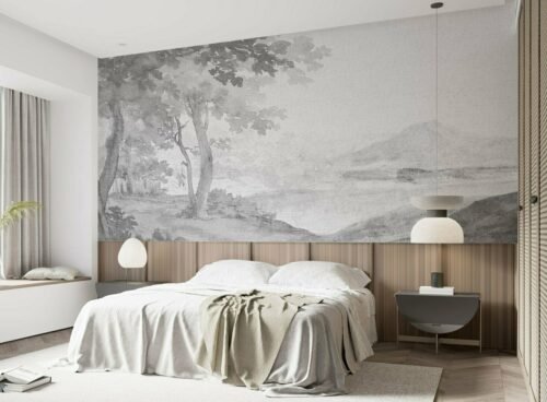 Papier peint Lorraine Collection Maison Drapeé 600x300 cm