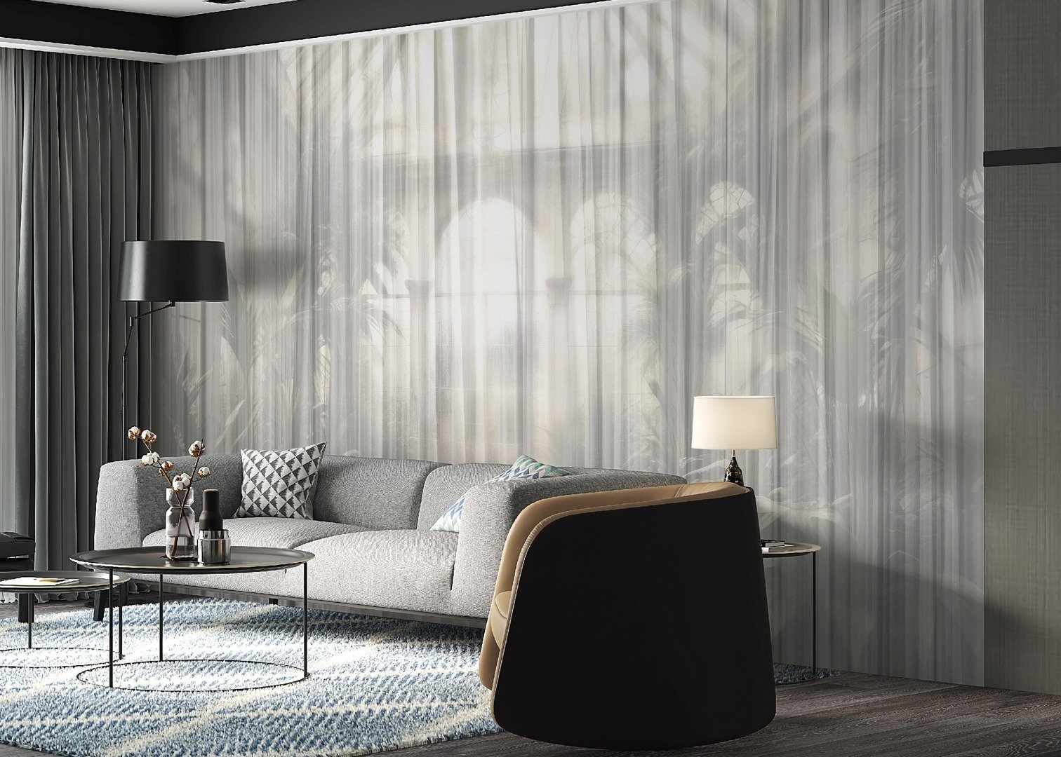 Papier peint Cristal Palace