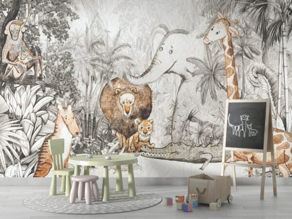 Papier peint Serengeti