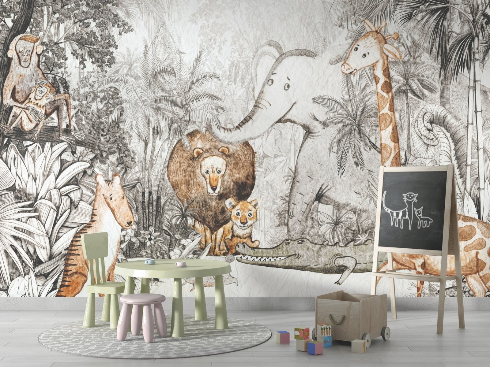 Papier peint Serengeti