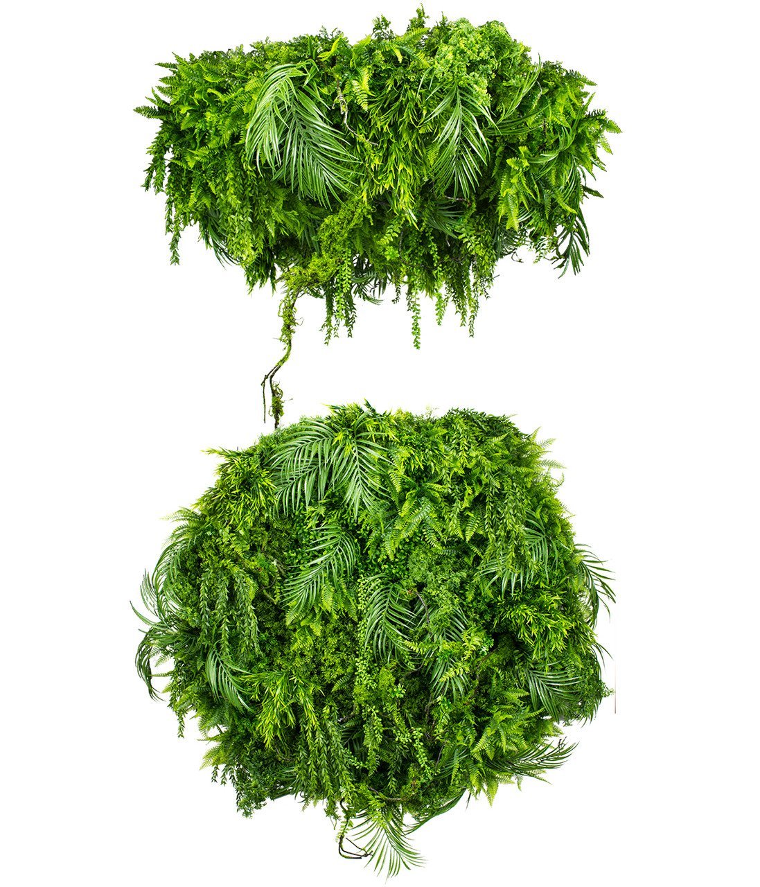 Plafonnier suspendu Green Sway 100 cm — vue ambiance