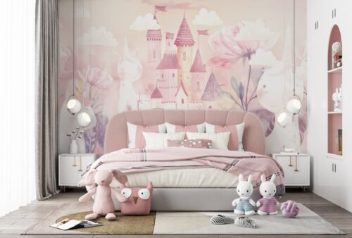 Papier peint Unicorn Castle